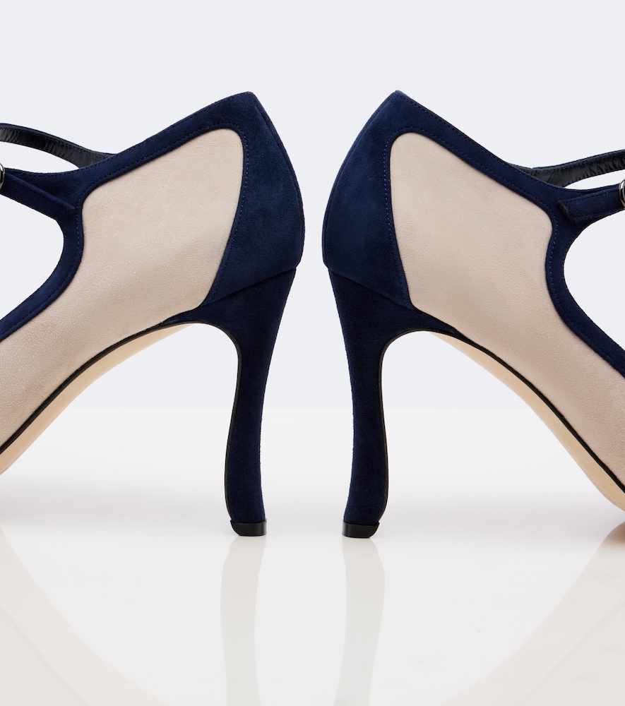 Churla Suede Mary Jane Pumps
