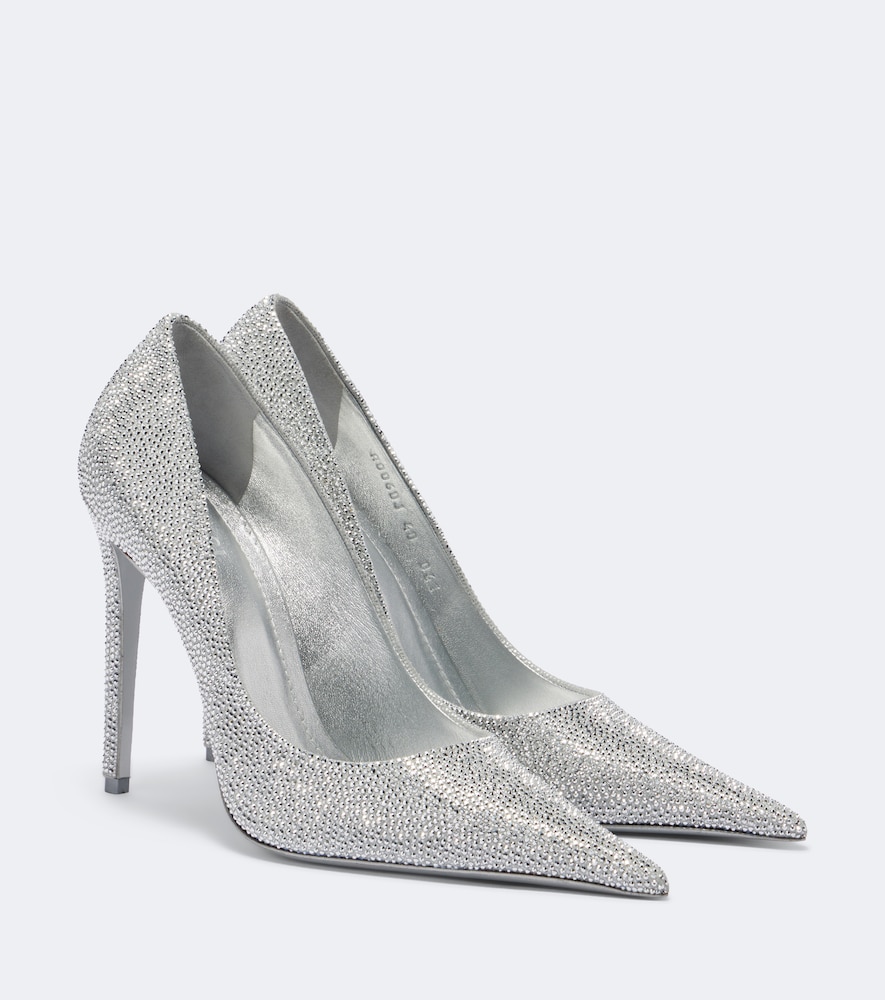Pumps Donna in pelle metallizzata
