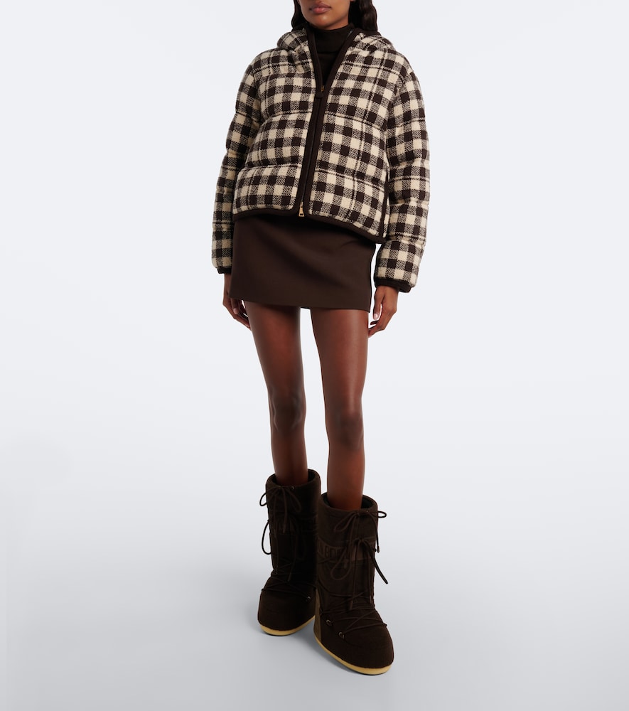 Icon Leather-Trimmed Snow Boots