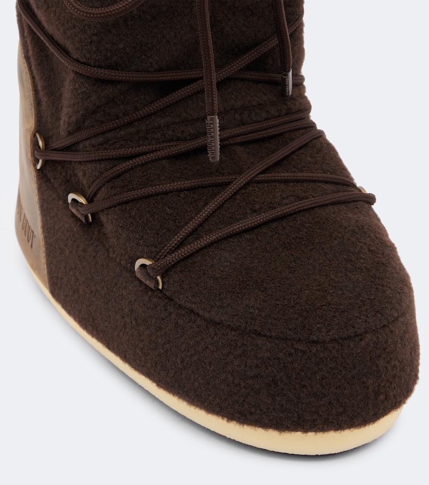 Icon Leather-Trimmed Snow Boots