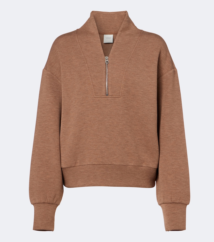 Varley Davidson Jersey Sweatshirt In Brown