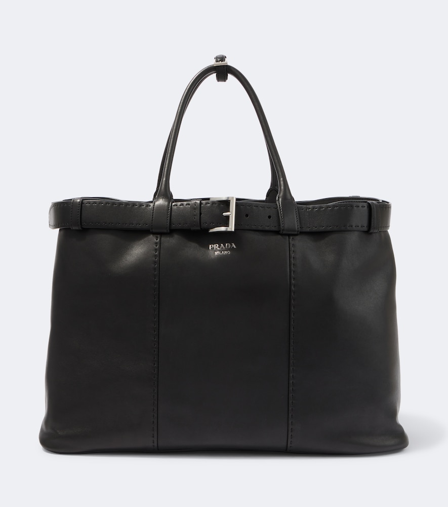 Shopper  Buckle in pelle