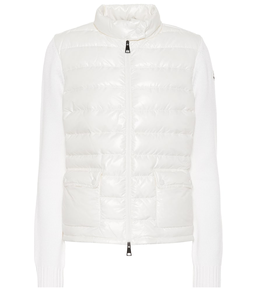 Down and virgin wool jacket by Moncler Coshio Online Shop