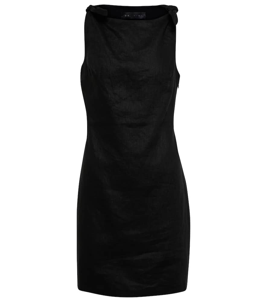 SIR Alexandre linen minidress
