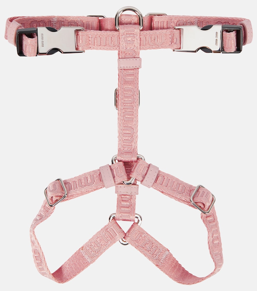 Miu Miu Logo dog harness