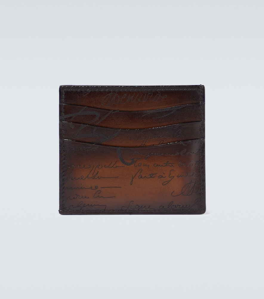  Berluti Berluti Bambou Scritto Cardholder 