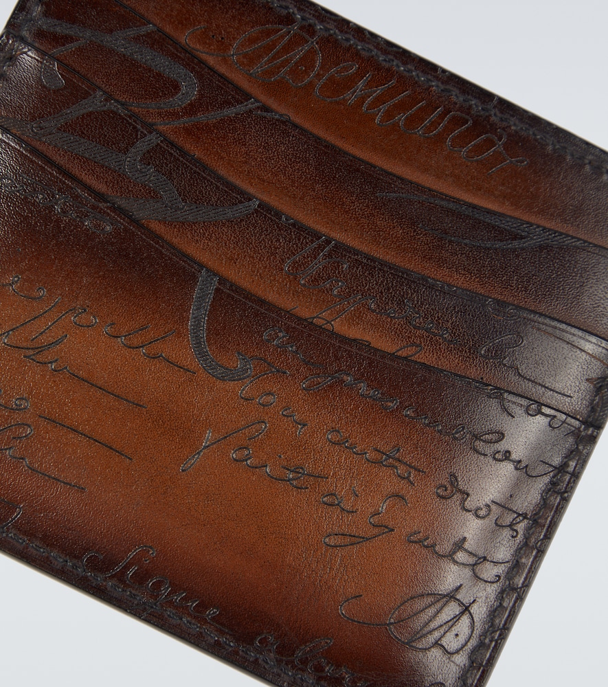  Berluti Berluti Bambou Scritto Cardholder 