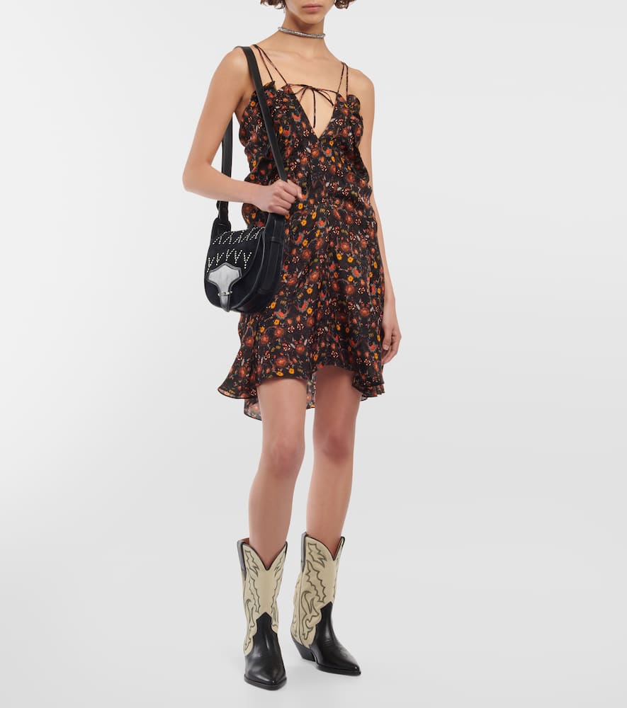 ISABEL MARANT DUERTO LEATHER COWBOY BOOTS