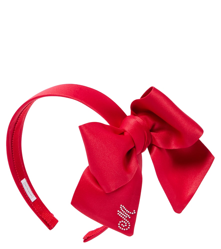 Monnalisa Bow-trimmed headband