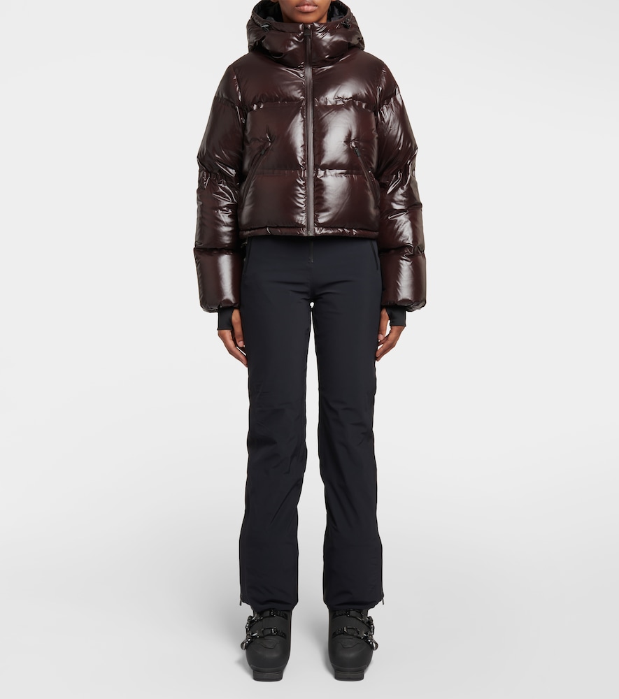  Aztech Mountain Aztech Mountain Minnie Cropped Down Ski Jacket 