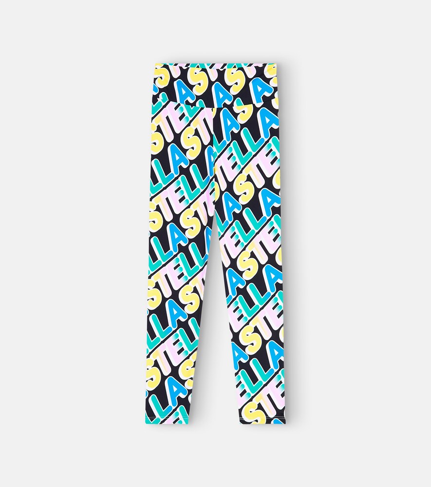 Stella McCartney Kids Logo jersey leggings　ステラ マッカートニー キッズ ロゴ ジャージ レギンス Stella