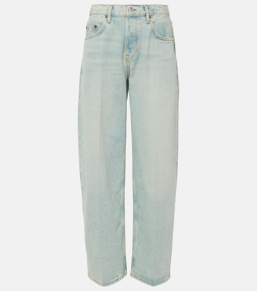 Re/Done Mid-rise straight jeans