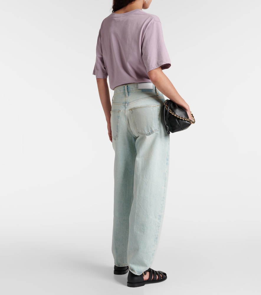 Re/Done Mid-Rise Straight Jeans