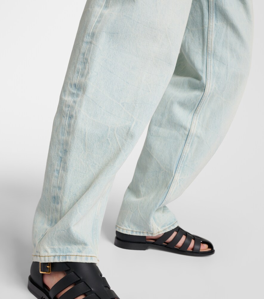  Re/done Re/done Mid-rise Straight Jeans 