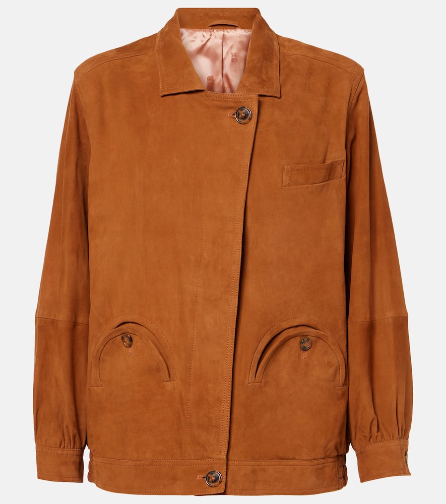 Blaze Milano Blazé Milano Viva Cleo suede bomber jacket