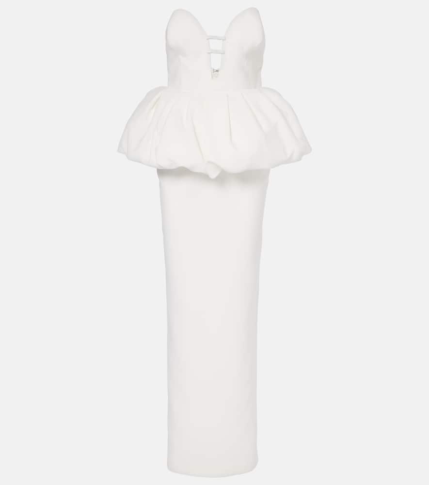Lia peplum gown