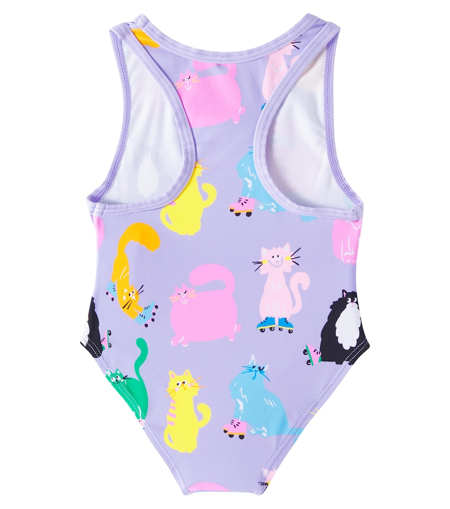  Stella Mccartney Kids Stella Mccartney Kids Baby Printed Swimsuit 