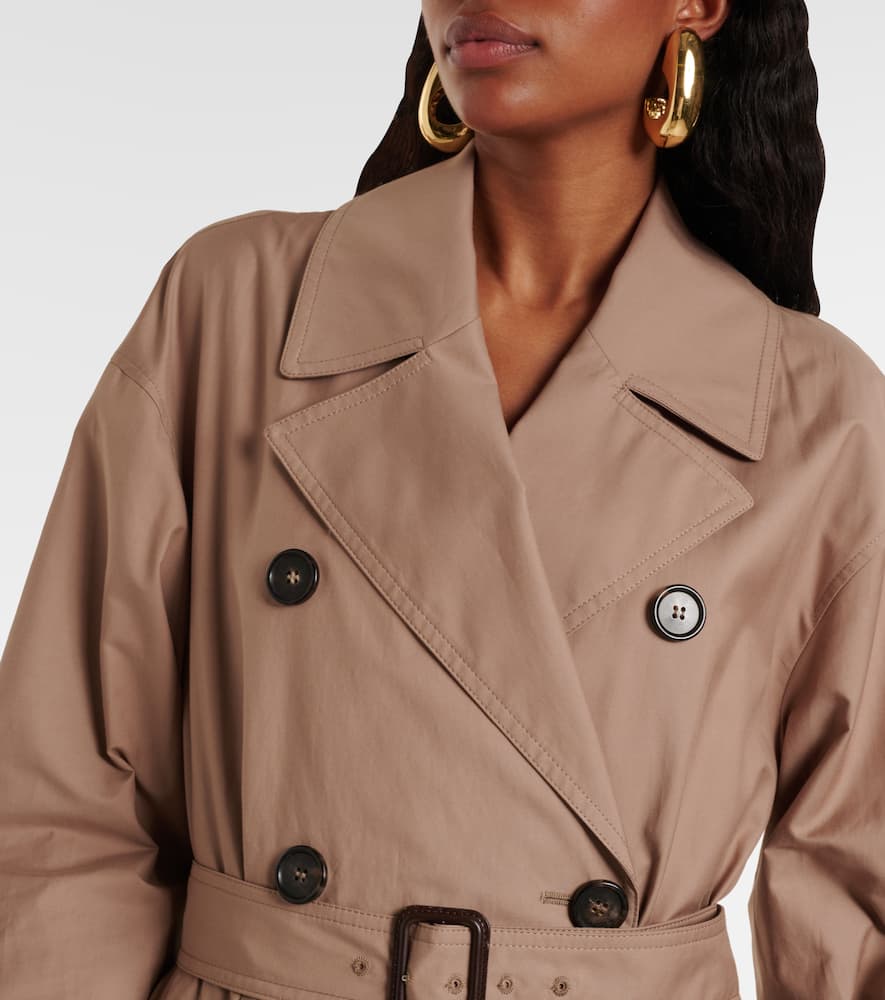 Max Mara Fiorito Cotton-blend Twill Jacket