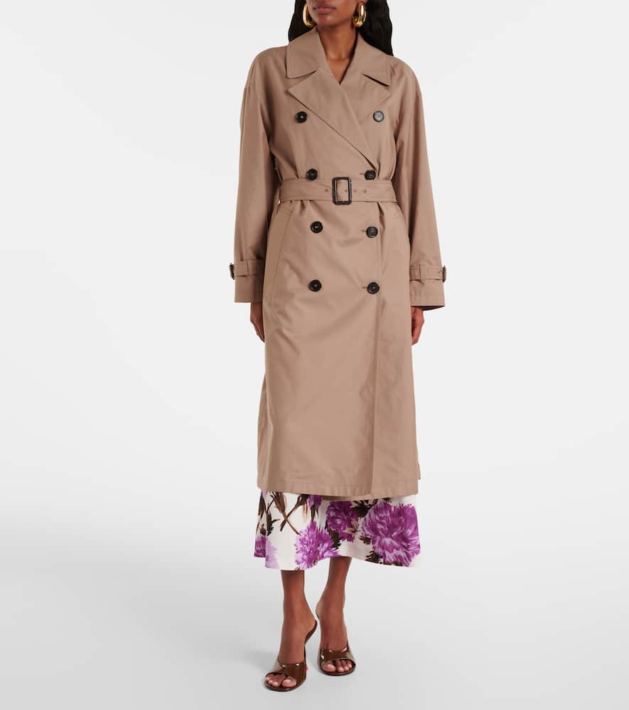 Max Mara Fiorito Cotton-blend Twill Jacket