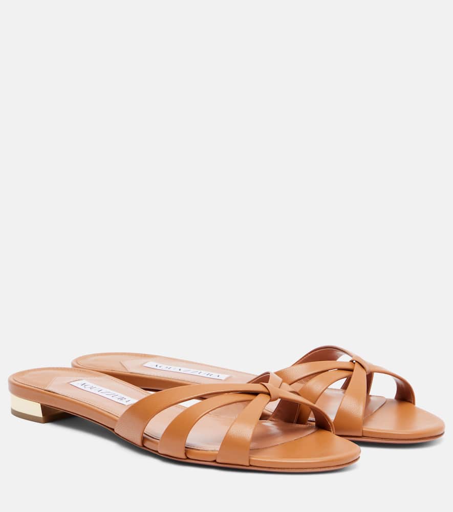Leather sandals