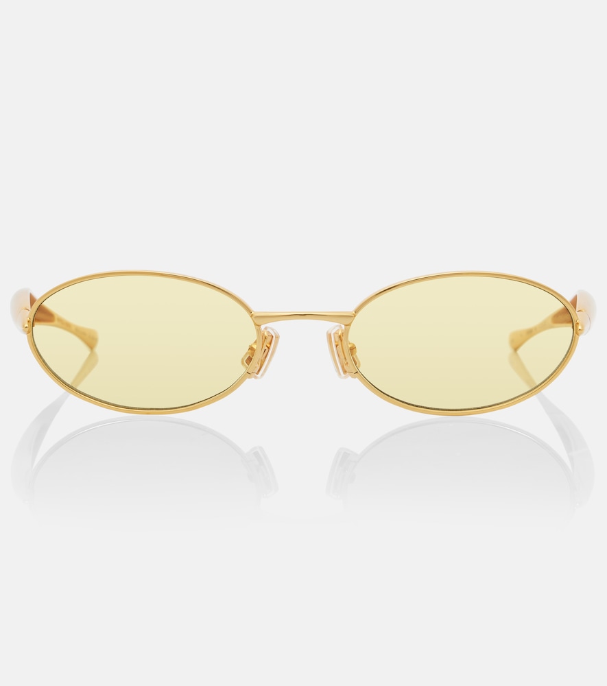 Bottega Veneta Sardine oval sunglasses
