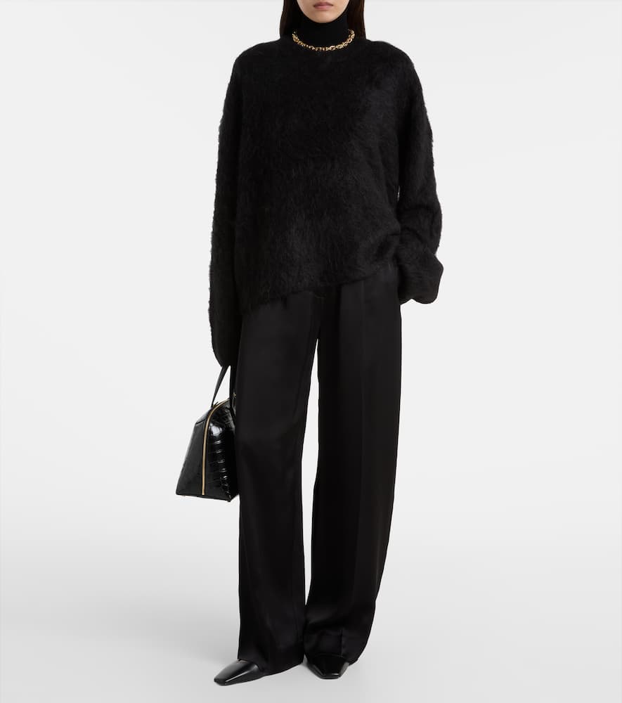 Toteme Satin wide-leg pants