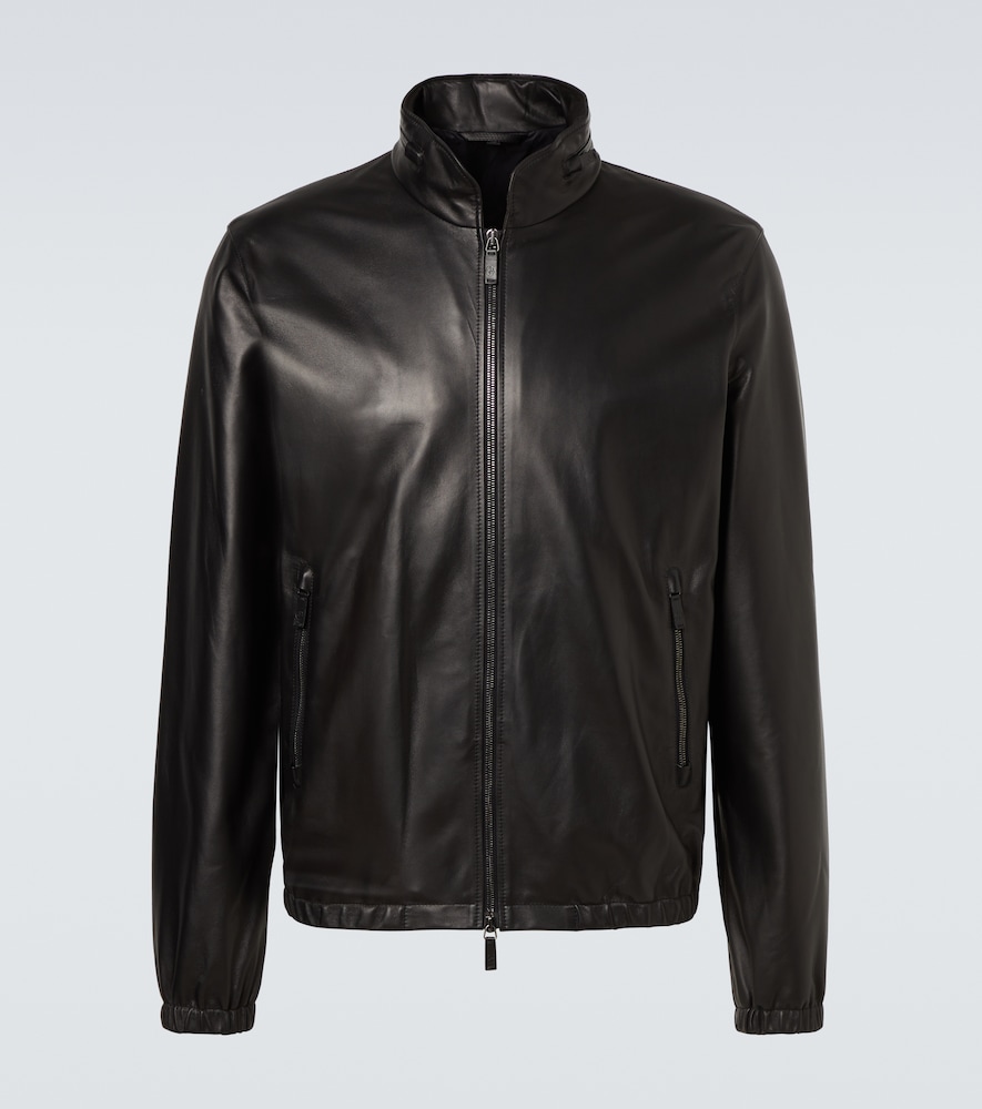 Giorgio Armani Giacca in pelle