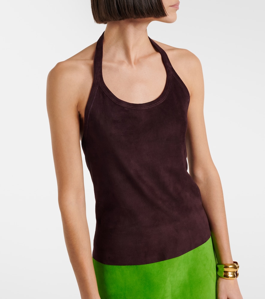 Cherry Halterneck Top