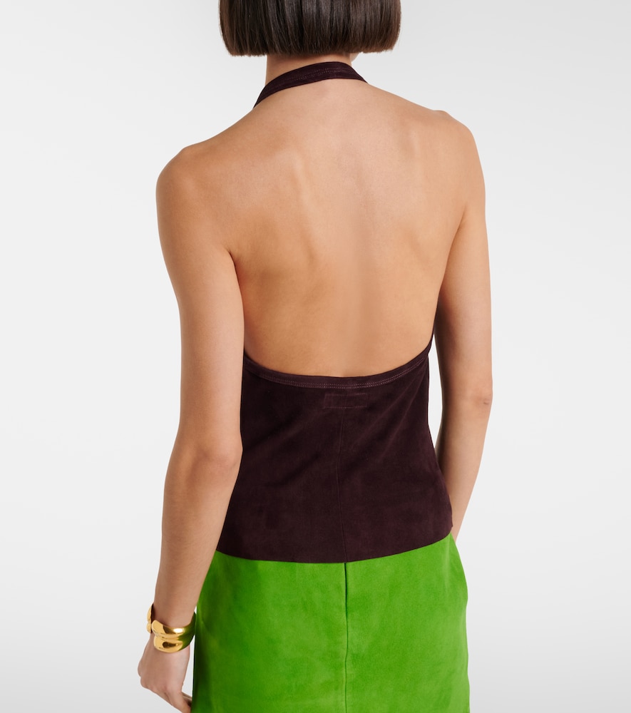 Cherry Halterneck Top