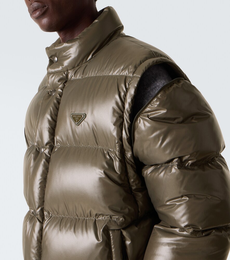  Prada Prada Daunenjacke Aus Re-nylon 