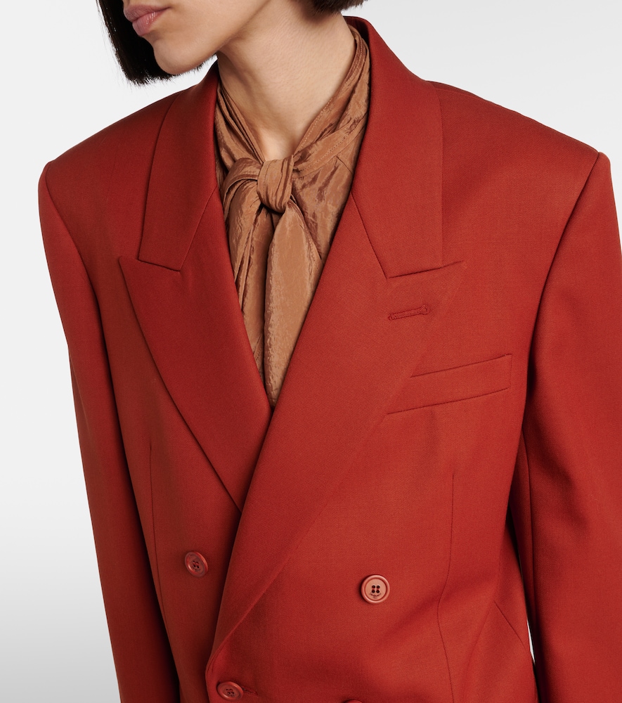  Saint Laurent Saint Laurent Blazer Aus Wollgabardine 