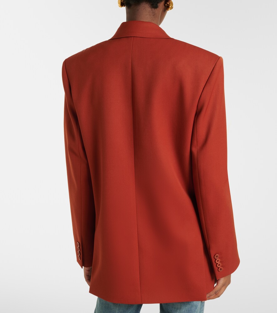  Saint Laurent Saint Laurent Blazer Aus Wollgabardine 