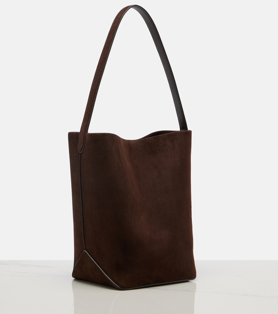  The Row The Row N/s Park Edge Medium Suede Tote Bag 