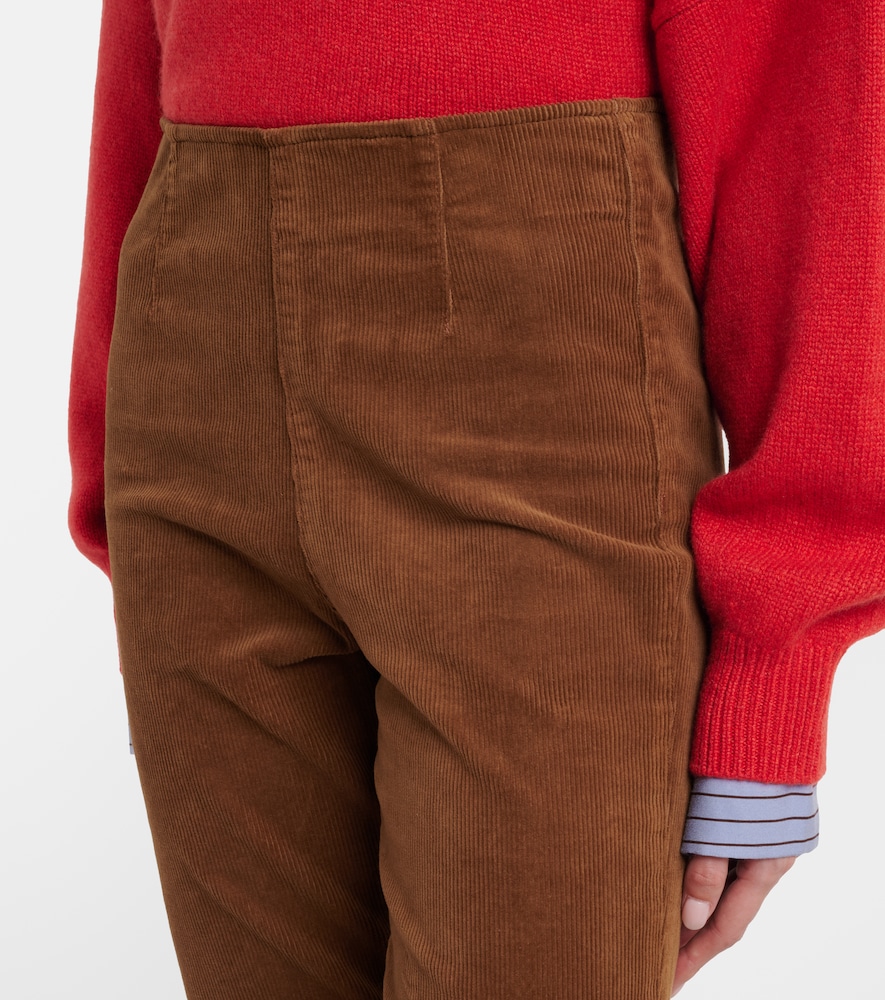 Beverly Off-Duty Corduroy Flared Pants