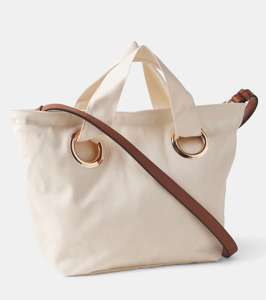  Chloe Kids Chloé Kids Tasche Aus Canvas Mit Leder 