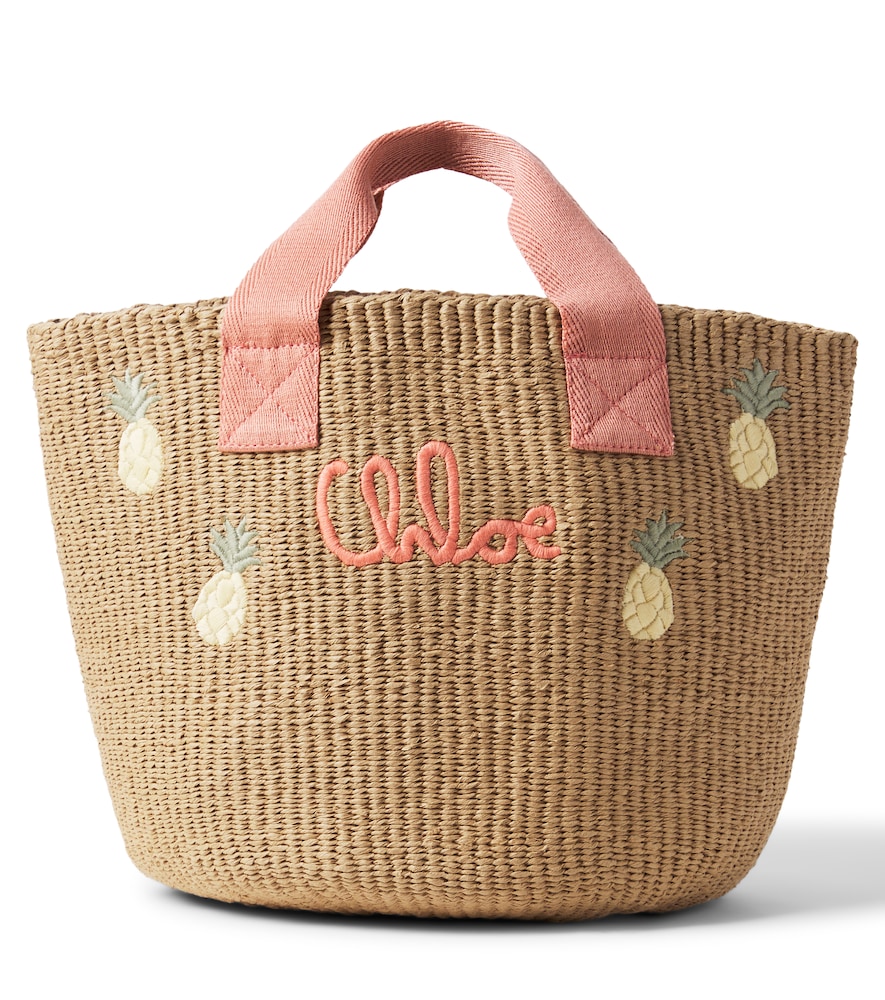 Chloe Kids Beige Logo Tote Bag - Mytheresa