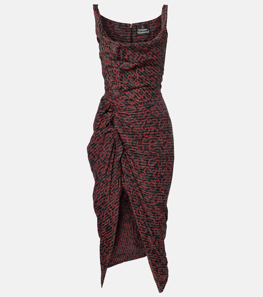 Vivienne Westwood Robe midi Panther imprime 651 €