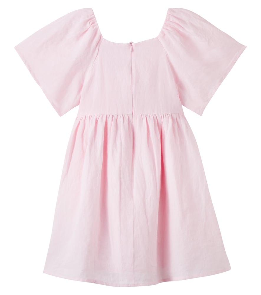  Tartine Et Chocolat Tartine Et Chocolat Besticktes Kleid Aus Leinen 
