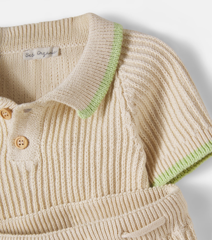  Bebe Organic Bebe Organic Baby Set Oliver Aus Polopullover Und Shorts 