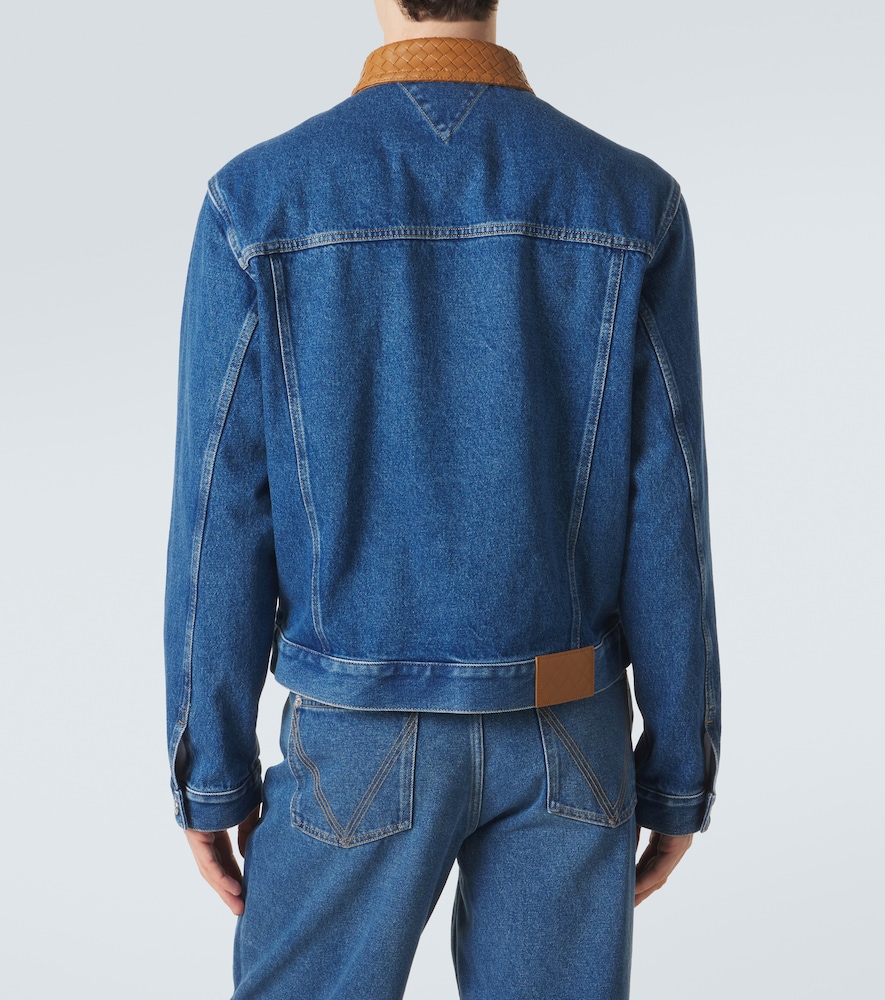  Bottega Veneta Bottega Veneta Jeansjacke Intrecciato 