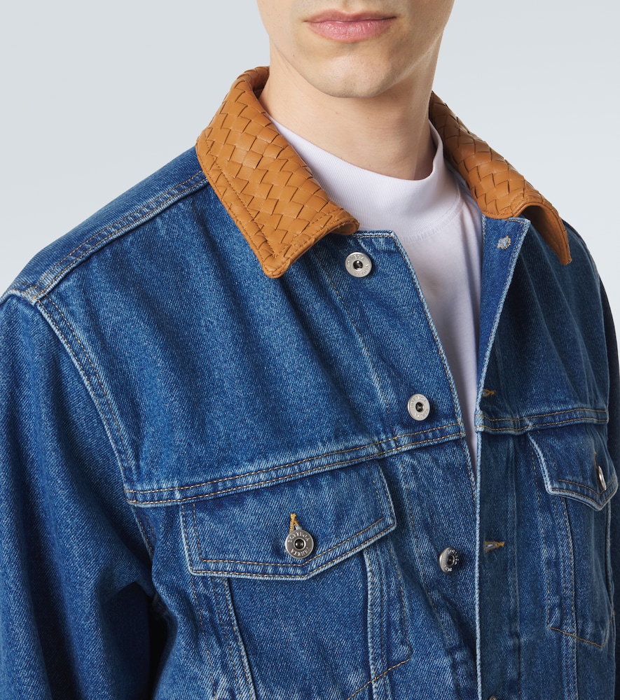 Intrecciato Denim Jacket