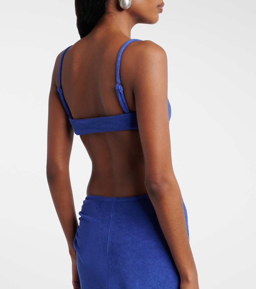  Christopher Esber Christopher Esber Bralette Aus Frottee 