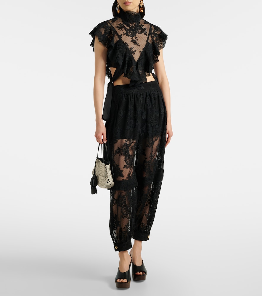 Zimmermann Luna lace balloon pants