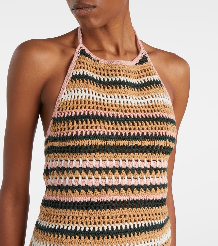 Halterneck Cotton Top