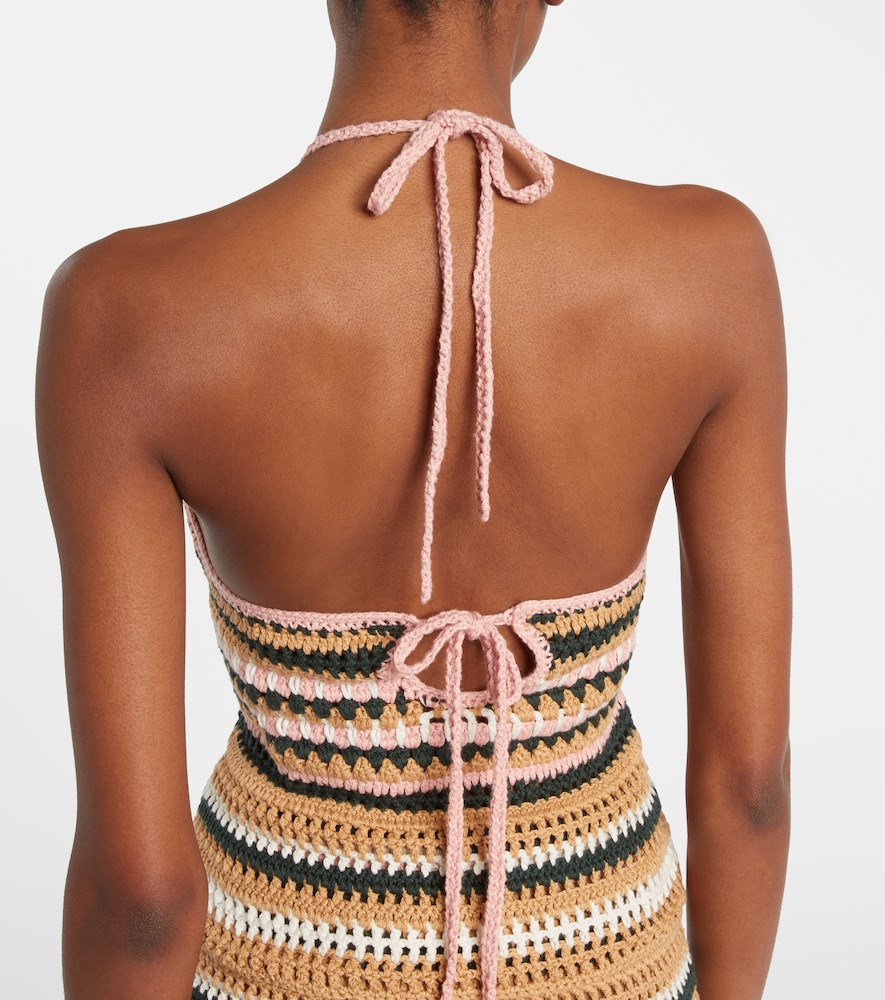 Halterneck Cotton Top