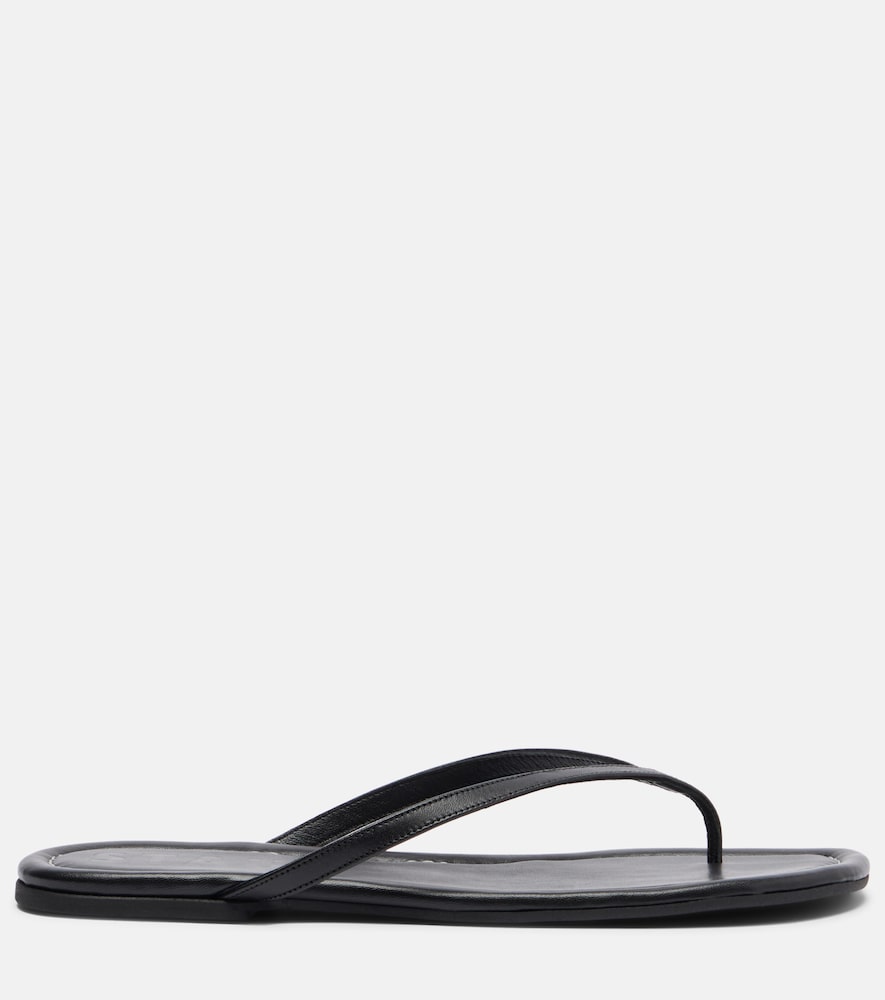  Staud Staud Freja Leather Thong Sandals 