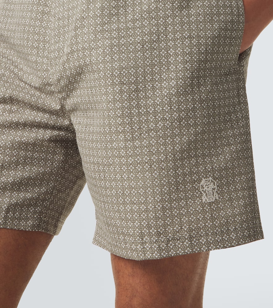  Brunello Cucinelli Brunello Cucinelli Logo Swim Trunks 