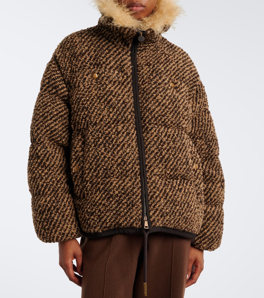 Dynamique Bouclé Down Jacket