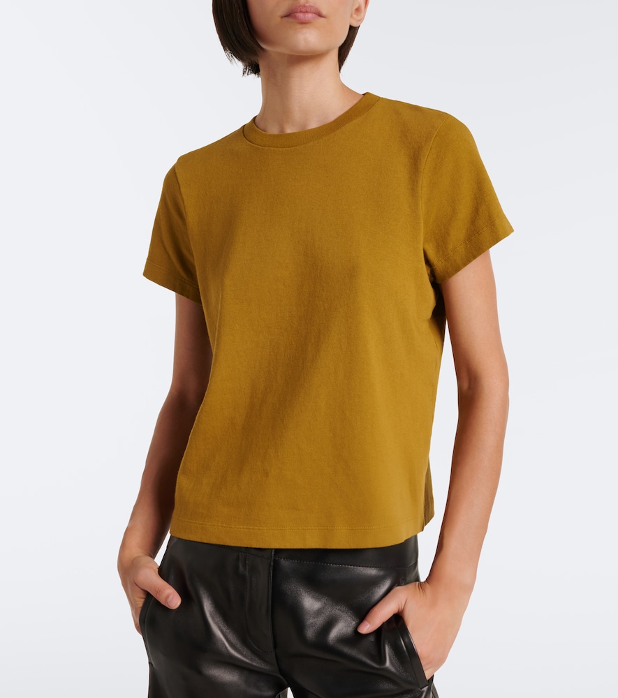 Emmylou Knitted Cotton T-Shirt