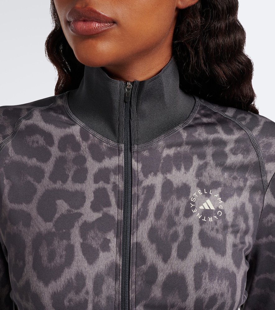 By Stella Mccartney Truepurpose Leopard-Print Technical Jacket